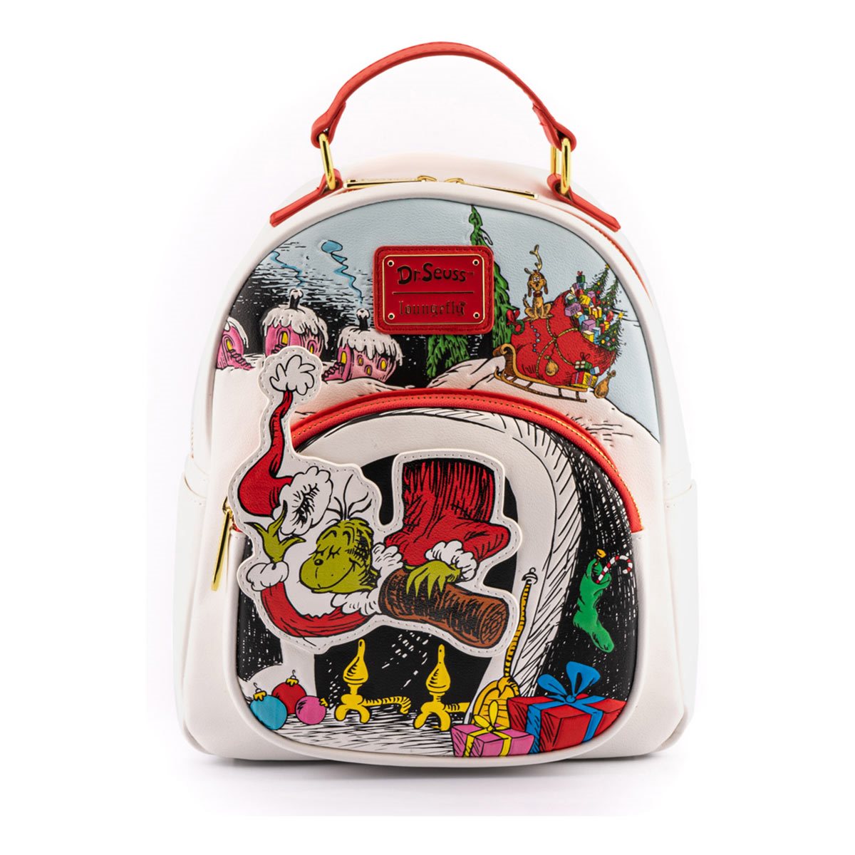 Dr. Seuss The Grinch Chimney Thief Mini backpack